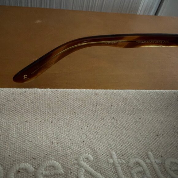 Ace & Tate "Benjamin" sunglasses in caramel Havana new w/case - Picture 5 of 7